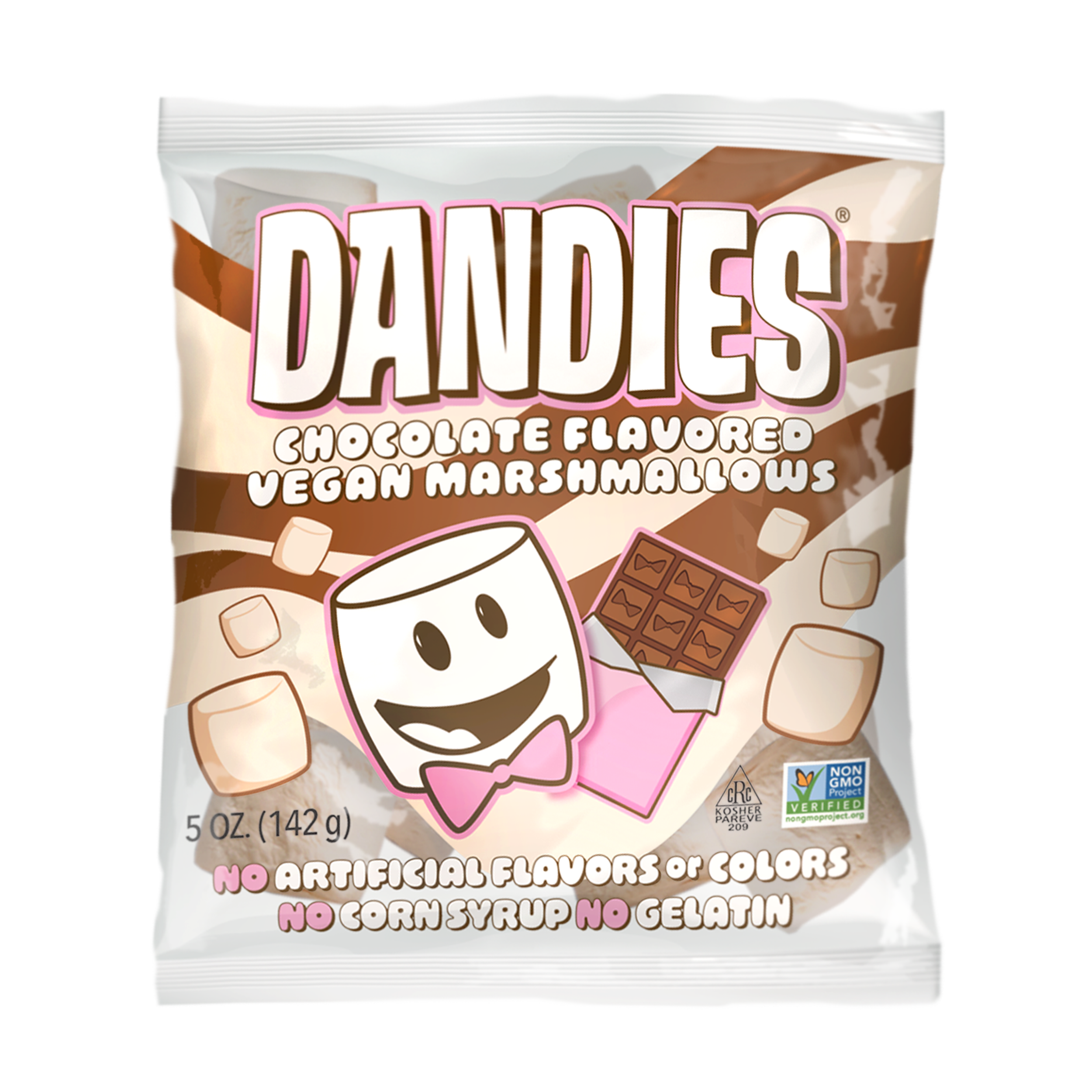 Dandies Vegan Chocolate Flavored Marshmallows — Dandies Vegan